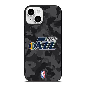 UTAH JAZZ BLACK CAMO iPhone 13 Mini Case Cover