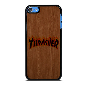THRASHER SKATEBOARD WOODEN LOGO iPod Touch 7 Case Cover
