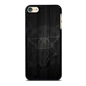 AEROSMITH ROCK BAND WOODEN LOGO iPod Touch 6 Case Cover