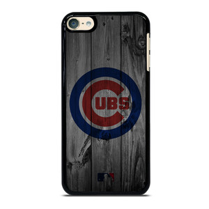 CHICAGO CUBS BASEBALL MLB WOOD LOGO iPod Touch 6 Case Cover CHICAGO CUBS BASEBALL MLB WOOD LOGO iPod Touch 6 Case Cover