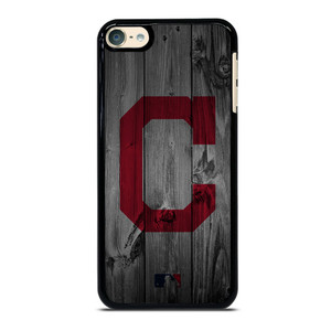 CLEVELAND GUARDIANS BASEBALL MLB WOOD LOGO iPod Touch 6 Case Cover