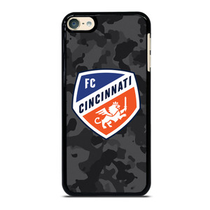 FC CINCINNATI MLS BLACK CAMO iPod Touch 6 Case Cover