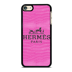 HERMES PARIS PINK LEATHER iPod Touch 6 Case Cover HERMES PARIS PINK LEATHER iPod Touch 6 Case Cover