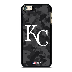 KANSAS CITY ROYALS BASEBALL BLACK CAMO iPod Touch 6 Case Cover