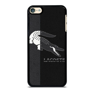 LACOSTE BLACK AND WHITE iPod Touch 6 Case Cover LACOSTE BLACK AND WHITE iPod Touch 6 Case Cover