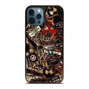 ALL CARS METAL LOGO iPhone 12 Pro Max Case Cover
