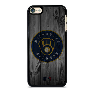 MILWAUKEE BREWERS BASEBALL MLB WOOD LOGO iPod Touch 6 Case Cover