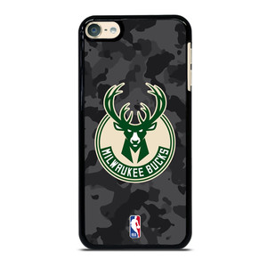 MILWAUKEE BUCKS BLACK CAMO iPod Touch 6 Case Cover