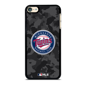 MINNESOTA TWINS BASEBALL BLACK CAMO iPod Touch 6 Case Cover