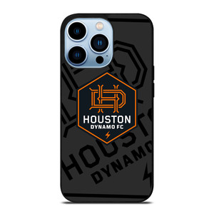 HOUSTON DYNAMO FC MLS BLACK iPhone 13 Pro Max Case Cover