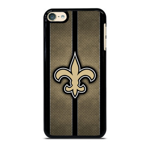 NEW ORLEANS SAINTS NFL METAL STRIPE iPod Touch 6 Case Cover NEW ORLEANS SAINTS NFL METAL STRIPE iPod Touch 6 Case Cover