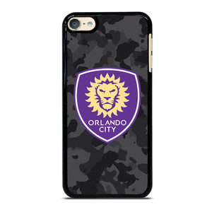 ORLANDO CITY SC MLS BLACK CAMO iPod Touch 6 Case Cover