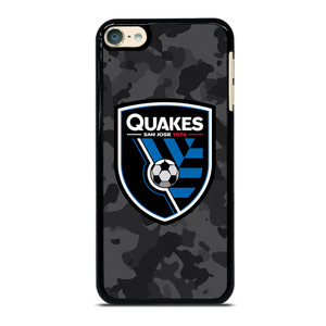 SAN JOSE EARTHQUAKES MLS BLACK CAMO iPod Touch 6 Case Cover