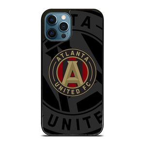 ATLANTA UNITED FC MLS BLACK iPhone 12 Pro Max Case Cover