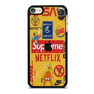 SUPREME NETFLIX COLLAGE iPod Touch 6 Case Cover