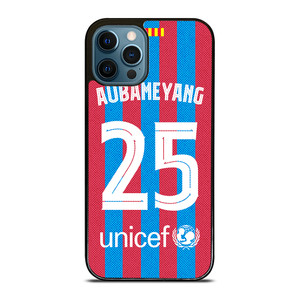 AUBAMEYANG 25 FC BARCELONA 2022 iPhone 12 Pro Max Case Cover