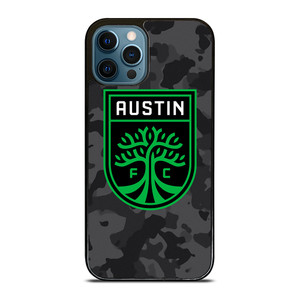 AUSTIN FC MLS BLACK CAMO iPhone 12 Pro Max Case Cover