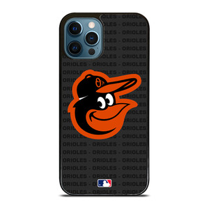 BALTIMORE ORIOLES BASEBALL BLACK iPhone 12 Pro Max Case Cover