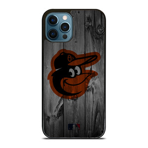 BALTIMORE ORIOLES BASEBALL MLB WOOD LOGO iPhone 12 Pro Max Case Cover
