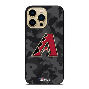 ARIZONA DIAMONDBACKS BASEBALL BLACK CAMO iPhone 14 Pro Max Case Cover