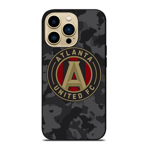 ATLANTA UNITED FC MLS BLACK CAMO iPhone 14 Pro Max Case Cover