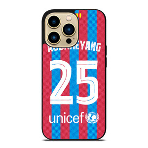 AUBAMEYANG 25 FC BARCELONA 2022 iPhone 14 Pro Max Case Cover