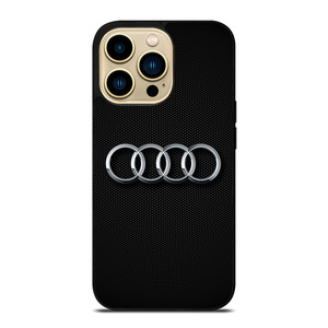AUDI CARBON FIBER iPhone 14 Pro Max Case Cover