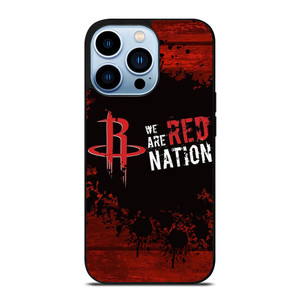 HOUSTON ROCKETS NBA WE ARE RED NATION iPhone 13 Pro Max Case Cover