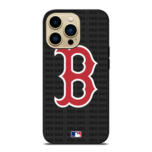 BOSTON RED SOX BASEBALL BLACK iPhone 14 Pro Max Case Cover