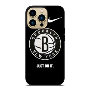 BROOKLYN NETS NBA BASKETBALL LOGO 3 iPhone 14 Pro Max Case Cover