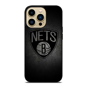 BROOKLYN NETS NBA GRUNGE iPhone 14 Pro Max Case Cover