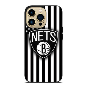 BROOKLYN NETS NBA USA FLAG iPhone 14 Pro Max Case Cover