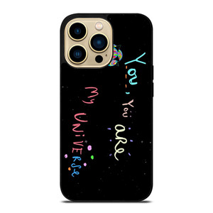 BTS X COLDPLAY MY UNIVERSE iPhone 14 Pro Max Case Cover