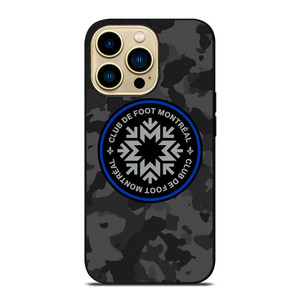 CF MONTREAL MLS BLACK CAMO iPhone 14 Pro Max Case Cover
