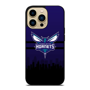 CHARLOTTE HORNETS NBA SKYLINE iPhone 14 Pro Max Case Cover