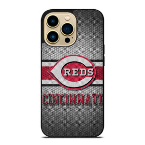 CINCINNATI RED MLB BASEBALL METAL iPhone 14 Pro Max Case Cover CINCINNATI RED MLB BASEBALL METAL iPhone 14 Pro Max Case Cover