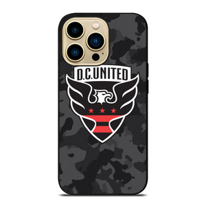 DC UNITED MLS BLACK CAMO iPhone 14 Pro Max Case Cover