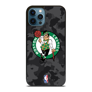BOSTON CELTICS BLACK CAMO iPhone 12 Pro Max Case Cover