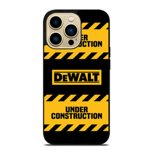 DEWALT UNDER CONSTRUCTION iPhone 14 Pro Max Case Cover