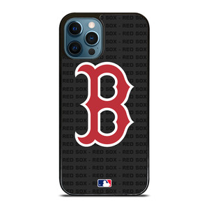 BOSTON RED SOX BASEBALL BLACK iPhone 12 Pro Max Case Cover
