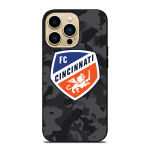 FC CINCINNATI MLS BLACK CAMO iPhone 14 Pro Max Case Cover FC CINCINNATI MLS BLACK CAMO iPhone 14 Pro Max Case Cover