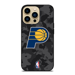 INDIANA PACERS BLACK CAMO iPhone 14 Pro Max Case Cover INDIANA PACERS BLACK CAMO iPhone 14 Pro Max Case Cover