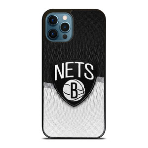 BROOKLYN NETS NBA BASKETBALL LOGO 2 iPhone 12 Pro Max Case Cover