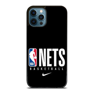 BROOKLYN NETS NBA BASKETBALL LOGO iPhone 12 Pro Max Case Cover