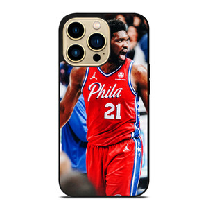 JOEL EMBIID PHILADELPHIA SIXERS 3 iPhone 14 Pro Max Case Cover