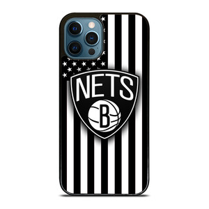 BROOKLYN NETS NBA USA FLAG iPhone 12 Pro Max Case Cover