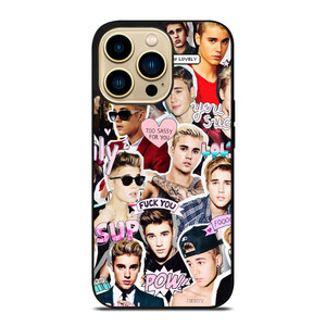 JUSTIN BIEBER COLLAGE iPhone 14 Pro Max Case Cover