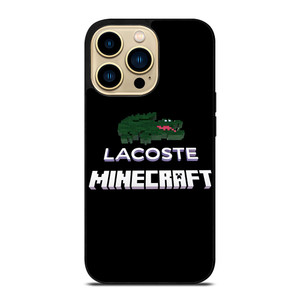 LACOSTE X MINECRAFT GAMES iPhone 14 Pro Max Case Cover LACOSTE X MINECRAFT GAMES iPhone 14 Pro Max Case Cover