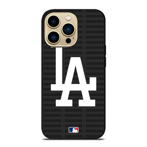 LOS ANGELES DODGERS BASEBALL BLACK iPhone 14 Pro Max Case Cover