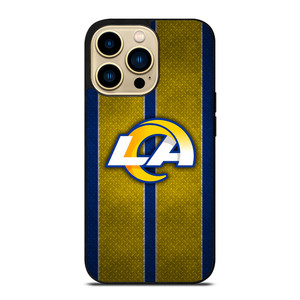 LOS ANGELES RAMS NFL METAL STRIPE iPhone 14 Pro Max Case Cover LOS ANGELES RAMS NFL METAL STRIPE iPhone 14 Pro Max Case Cover